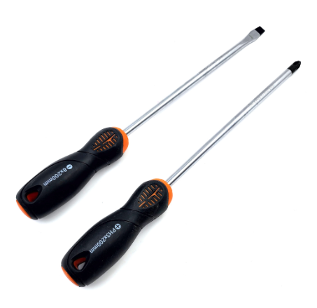 Harden 8 x 200mm Ph3 X 200mm Pro Screwdriver With Soft Handle