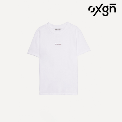 OXGN It's All Good Graphic Print T-Shirt For Women (White)
