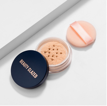 BEAUTY GLAZED 2 Colors Mattifying Loose Powder Oil Control Matte Anti-shine Weightless Waterproof Face Powder Make Up