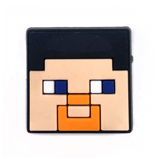 Cartoon Alex Sword Croc Jibbitz for Kids Minecraft Jibbits Charm Computer Game Jibits Crocks Shoes Accessories Shoe Charms Pins 07