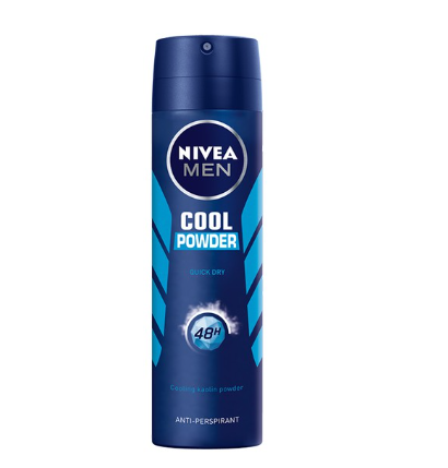 Nivea Men Cool Powder Quick Dry Anti-Perspirant Spray 150ml