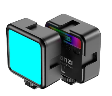 ULANZI VL-49 RGB 9000K LED Fill Video Camera Photography Light 2000mAh Vlog w/ Cold Shoe Mounts