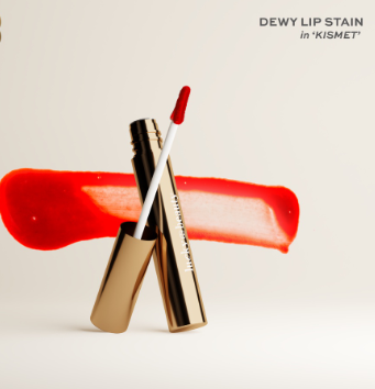 Lucky Beauty Dewy Lip Stain In Kismet