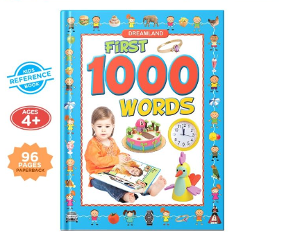 Whiz Kidsz First 1000 Words, Books for Kids