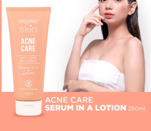 Organic Skin Japan Acne Care AntiAcne Whitening Serum in a Lotion 250ml