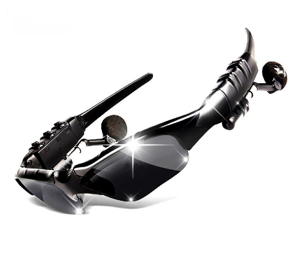 Stereo Wireless Headphones with Microphone for Driving Cycling Sports Polarised Glasses Sunglasses N