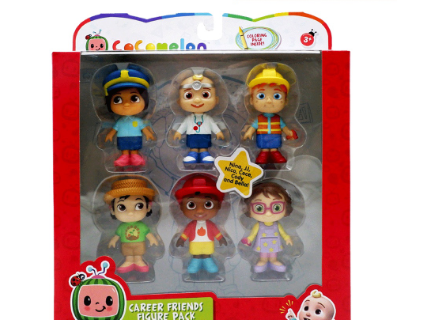 Cocomelon Career Friends 6 Figures Playset