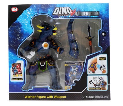 Dream Machine Dino Warriors Pachycephalosaurus Action Figure