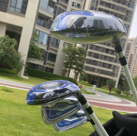 Multifunctional Large-capacity Golf Bag Set, Including 5 Clubs, 1 Golf Bag, And 2 Club Covers