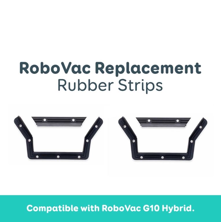 eufy by Anker RoboVac Replacement Rubber Strips, Robot Vacuum Accessories, for eufy RoboVac G10