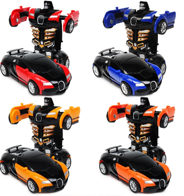 iBaby Transform Car Toys For Kids Automatic Deformation Robot Toys