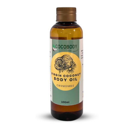 Cocobody, Virgin Coconut Body Oil Chamomile 100ML