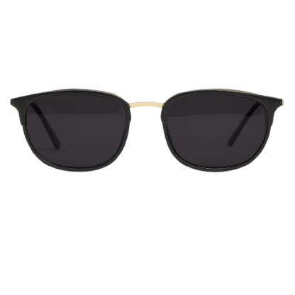 Shigetsu SUKAGAWA Sun Shield Glasses in Metal frame with lenses UV400 Protection for Women