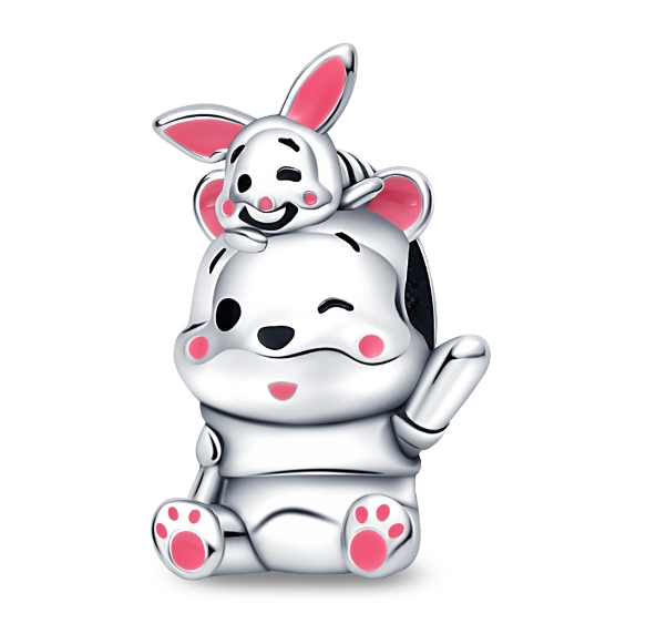 S925 Pandora Disney Series Charm Pendant Pumpkin Car with Beadles Suitable for Pandora Bracelet Exquisite Jewelry Gift s10