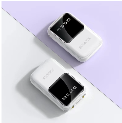 Romoss KC15  20000mah Fast Charger Powerbank With LED Emergency Light COD