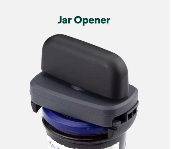 Famco Jar Opener, Easy Grip, Time-Saving Handy Kitchen Tool for Tight Lids