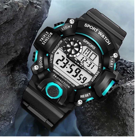 Luxury LED Digital Luminous Unisex Military Sport Waterproof Watch Men Women Watches