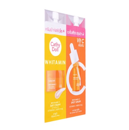 Cathy Doll Whitamin C Day Cream & Whitamin C Spot Serum 6ML plus 6ML