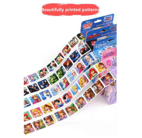 Kids Disney Marvel Cartoon Stickers Good Birthday Gifts For Kids Frozen Elsa Princess Sofia 200 Pcs