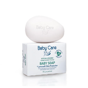 Baby Care Plus+ White Baby Soap 90g