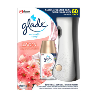 Glade Air Freshener Automatic Primary Sakura & Waterlily 269ml
