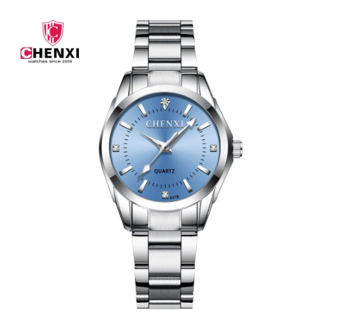 Binbond Original Luxury Women's Stainless Steel Waterproof Luxury Simple Fashion Ladies Watch Couple Watch Quartz Wrist Watch F1