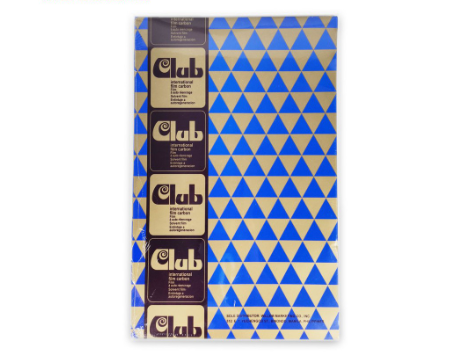 Club Film Carbon Paper Short Long Blue 100sheets