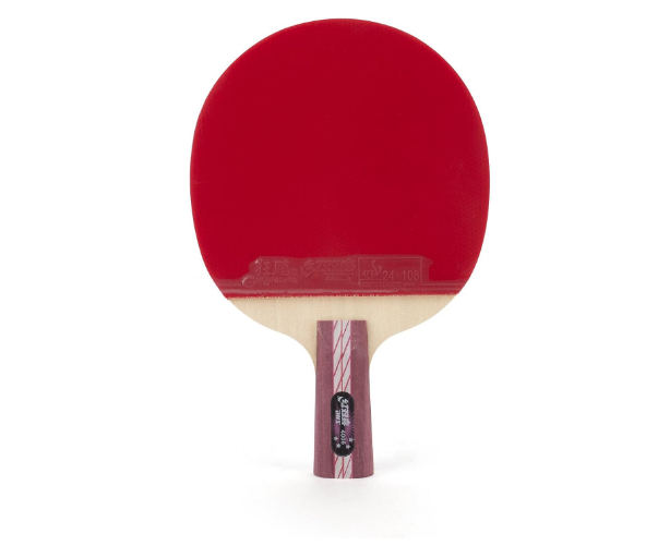 DHS Ping Pong Paddle 4006, Table Tennis Racket - Penhold with LANDSON Rubber Protection