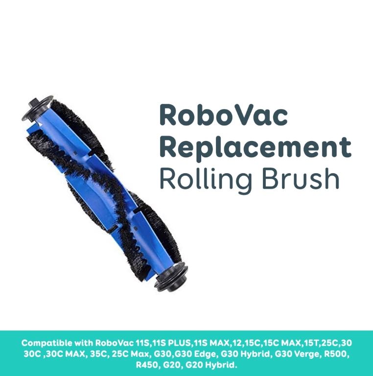 eufy by Anker RoboVac Vacuum Replacement Rolling Brush, for eufy RoboVac G10, G30, X8, 25C