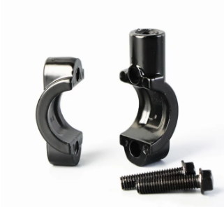 Motorcycle Rearview Mirror Mount Holder Adapter Clamp Side Mirrors Accessories Pair