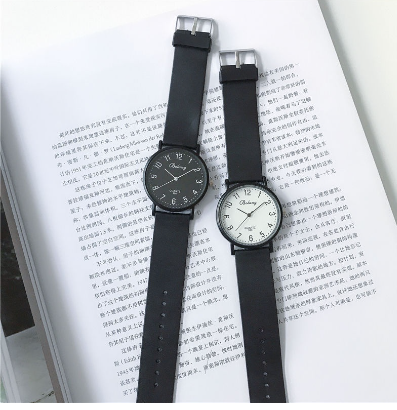 High Quality Fashion Simple Quartz Watch Unisex Korean Style