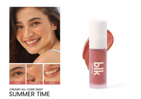 blk cosmetics fresh creamy all over paint summer time