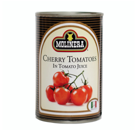 Molinera Cherry Tomatoes in Tomato Juice 400g