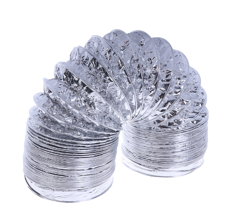 3/2m System 4 Inch 100mm Ventilator Pipe Pvc Aluminum Tube Air Ventilation Hose Flexible Exhaust Duct