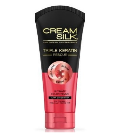 Cream Silk Triple Keratin Rescue Ultra Conditioner Ultimate Color Revive 300ml
