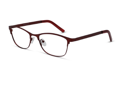 MetroSunnies Phillip Specs (Burgundy) / Replaceable Lens