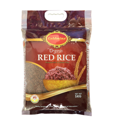 Goldmine Organic Red Rice 5KG