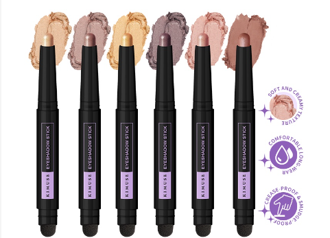 KIMUSE 6Color/Set EyeShadow Highlighter Stick Set