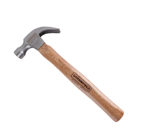 Greenfield Claw Hammer 16oz Wooden