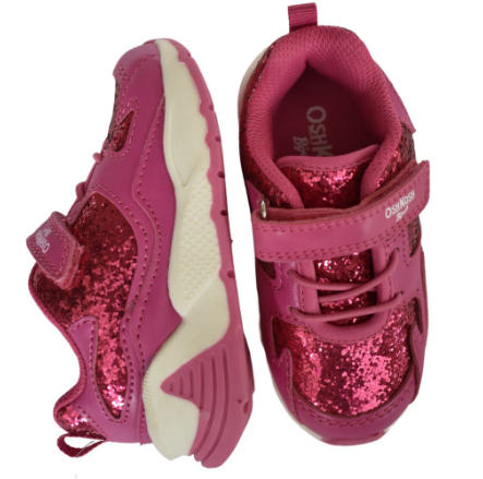 OshKosh Toddler Girl Pink Glitters Casual Sneakers