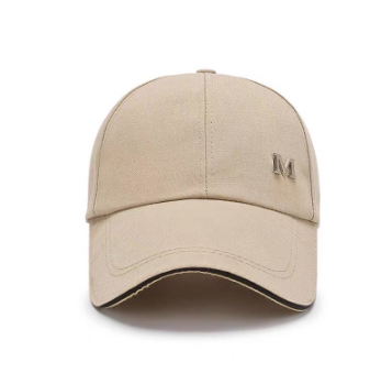 LSJ Tide Brand Hat Men and Women fashion M letter embroidery wild sun hat outdoor sports cap