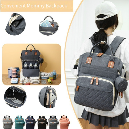 Mommy backpack diaper bag large capacity lightweight handbag travel mother and baby bag