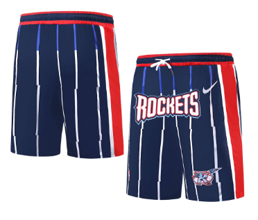 539 Rocket's NBA Basketball Jersey Shorts Bottoms For Men's Sporty And Active Wears