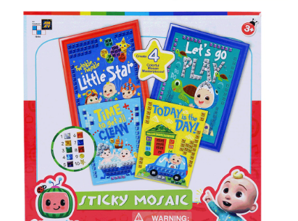 Cocomelon Stick Mosaic Activity Set