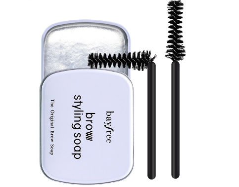 Bayfree Eyebrow Soap Set with 2 Brushes Soap/Brow Styling Wax