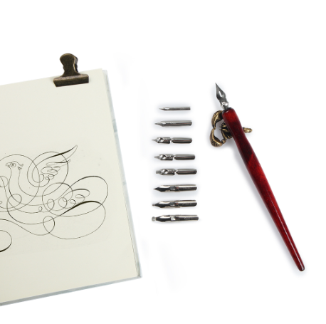 SeamiArt Artist Comic Calligraphy Pen Set 9PCS Pen Nibs 1PC Pen Holder Art Supplies Stationery