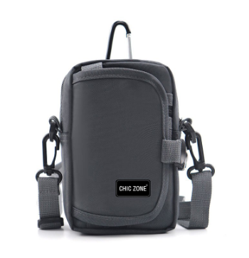 Men Waist Bag sling bag Canvas Fanny Pack Belt Phone Drop Leg Bags Military Zipper Waterproof Phone Waist Packs 6.8 inch