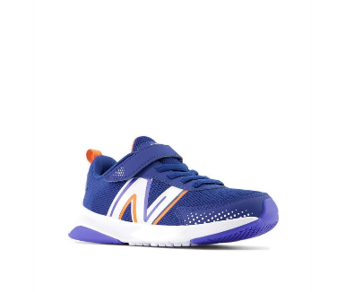 New Balance Dynasoft 545 Bungee Lace with Top Strap Boys Running Shoes - Blue