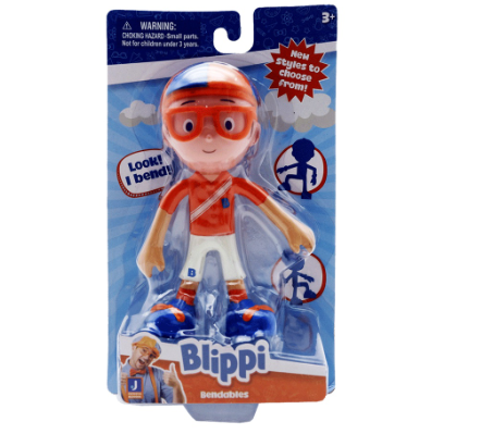 Blippi Bendables Player Figure