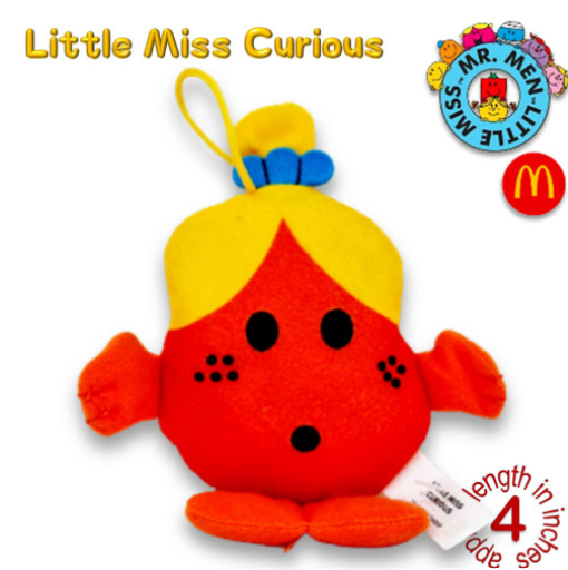 Mr Men Little Miss McDo Hanging Plushies Bag Charm Stuffed Toys McDo32
